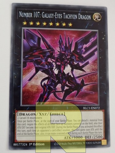 Numero 107 drago - numero, tachionico
