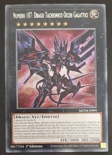 Numero 107 drago - drago, tachionico