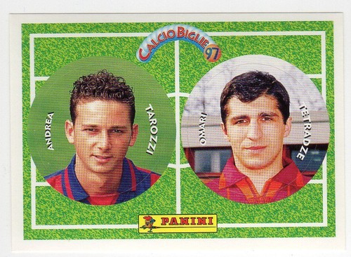Figurina calcio biglie - figurina,