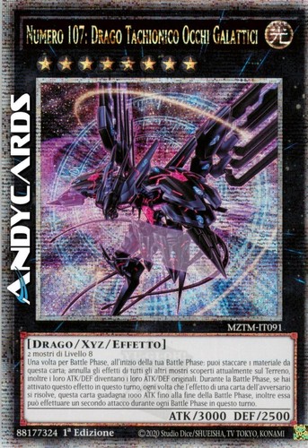 Numero 107 drago tachionico - numero, 107: