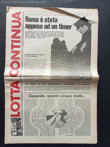 Giornale lotta continua - lotta,