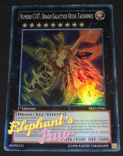 Yugioh numero c107 drago - yugioh,